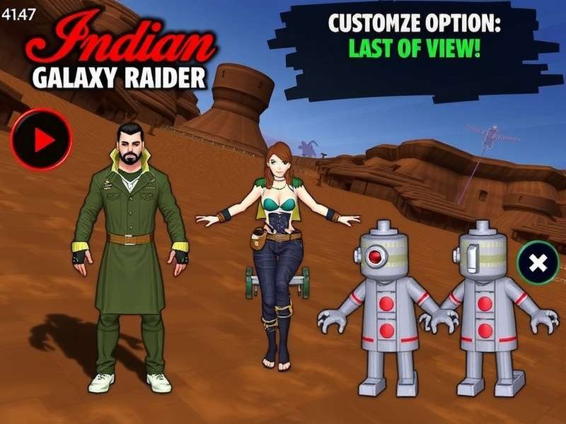 Indian Galaxy Raider Customization Options